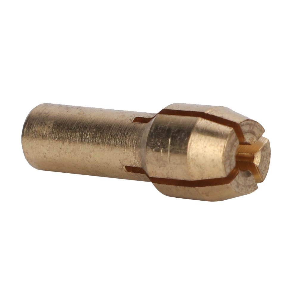 10 sztuk tuleje wiertarskie, 0.5-3.2mm Mini mosiężne tuleje zaciskowe elektryczna szlifierka obrotowe akcesoria narzędziowe (średnica szlaku 4.3mm)