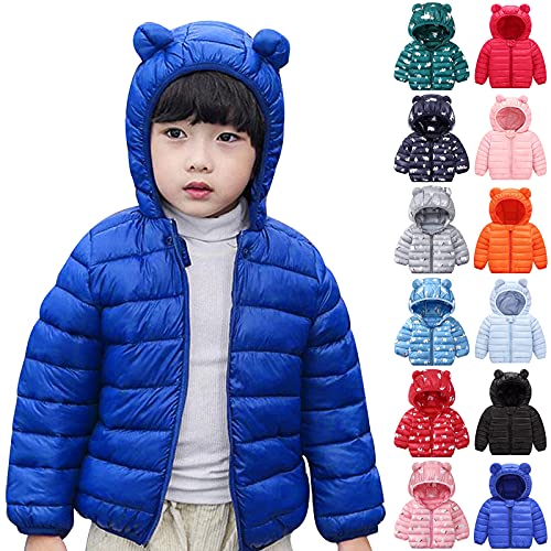 Baby Girls Bear Ears Shape Long Sleeve Jacket Baby Boys' and Toddler Winter Jacket Sweatshirt Outwear