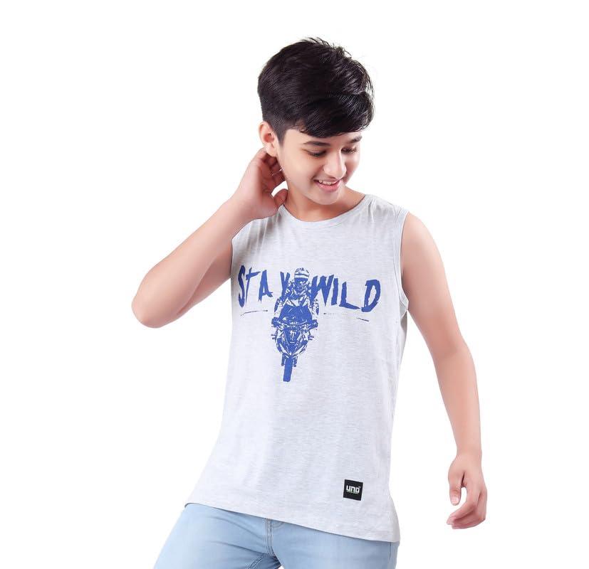 Image of UNOseven Boys Cotton T-Shirt - Pack of 2