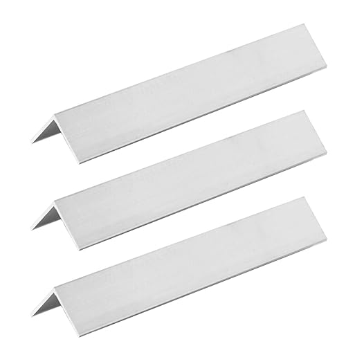 3 piezas de ángulo de aluminio de 2 "x 2", 1/8" de grosor, 12 pulgadas de longitud T6511 Molino Stock