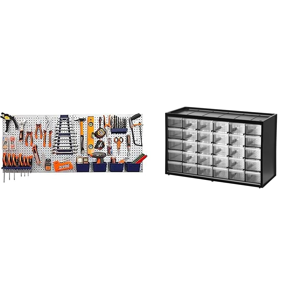 Organiseur Stanley en Polypropylène et Panneaux Fischer Darex de Rangement