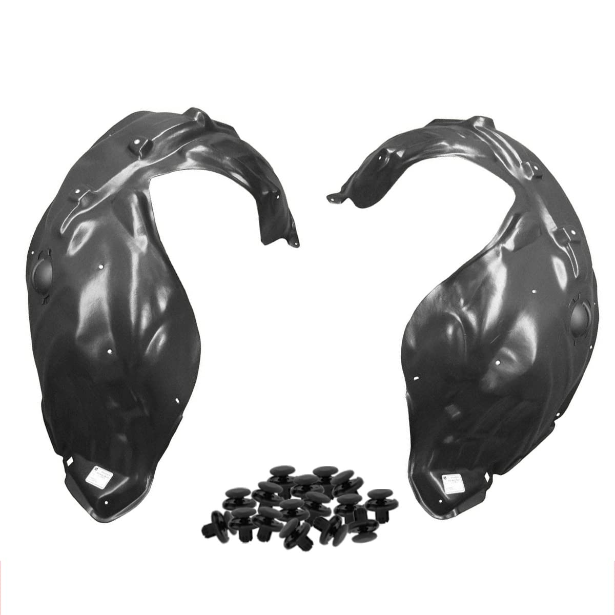 Amazon.com: Parts N Go Fender Liner Set w/Clips For 2011-2013
