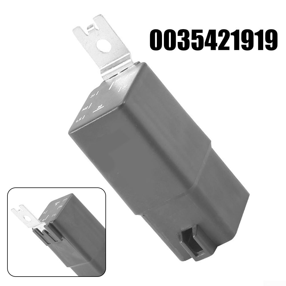 SPORTARC Kühlgebläse-Steuerrelais für Mercedes Viano Vito V260L, Automatisch, Schwarz, Arbeitskontakt, 12V DC, 10A