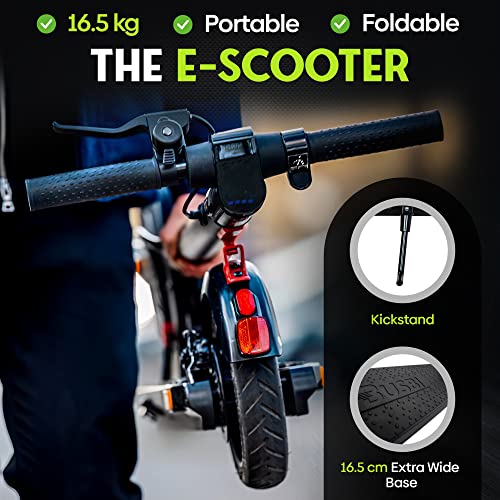 Busbi Wasp Foldable Electric Scooter – Electric Scooter for Adults, 25/30km Range, E-scooter Max Speed 25km/h, Water-resistant, Max Load 100kg Busbi Wasp Foldable Electric Scooter – Electric Scooter for Adults, 25/30km Range, E-scooter Max Speed 25km/h, Water-resistant, Max Load 100kg