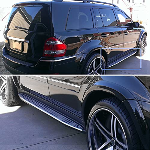 Estribos laterales para Mercedes Benz GL-Class X164 2007-2012 miniatura 2