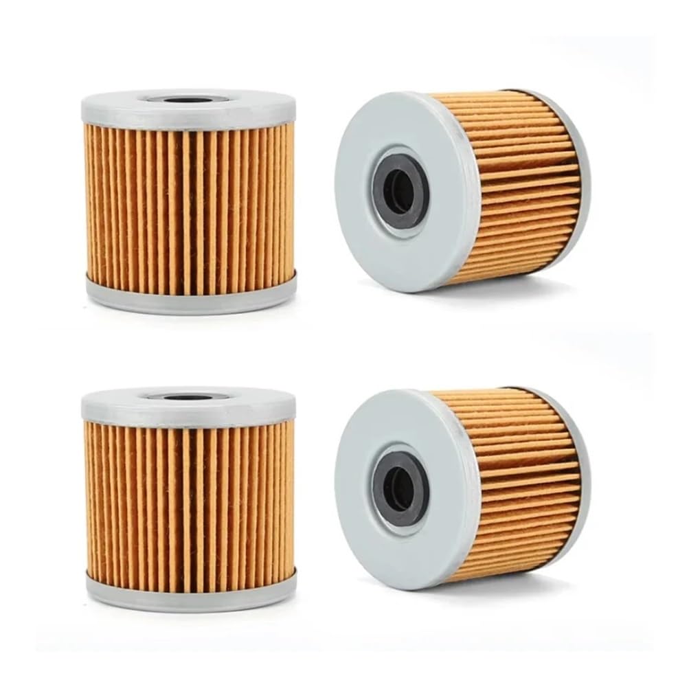Limpiador Filtro Aceite Para Motor Motocicleta Scooter Para 350R Para R350 Para GK 350 Para GK350 Para ZT350R Para ZT350VX Para ZT350T Para ZT350V Filtro De Oil(4Pcs)