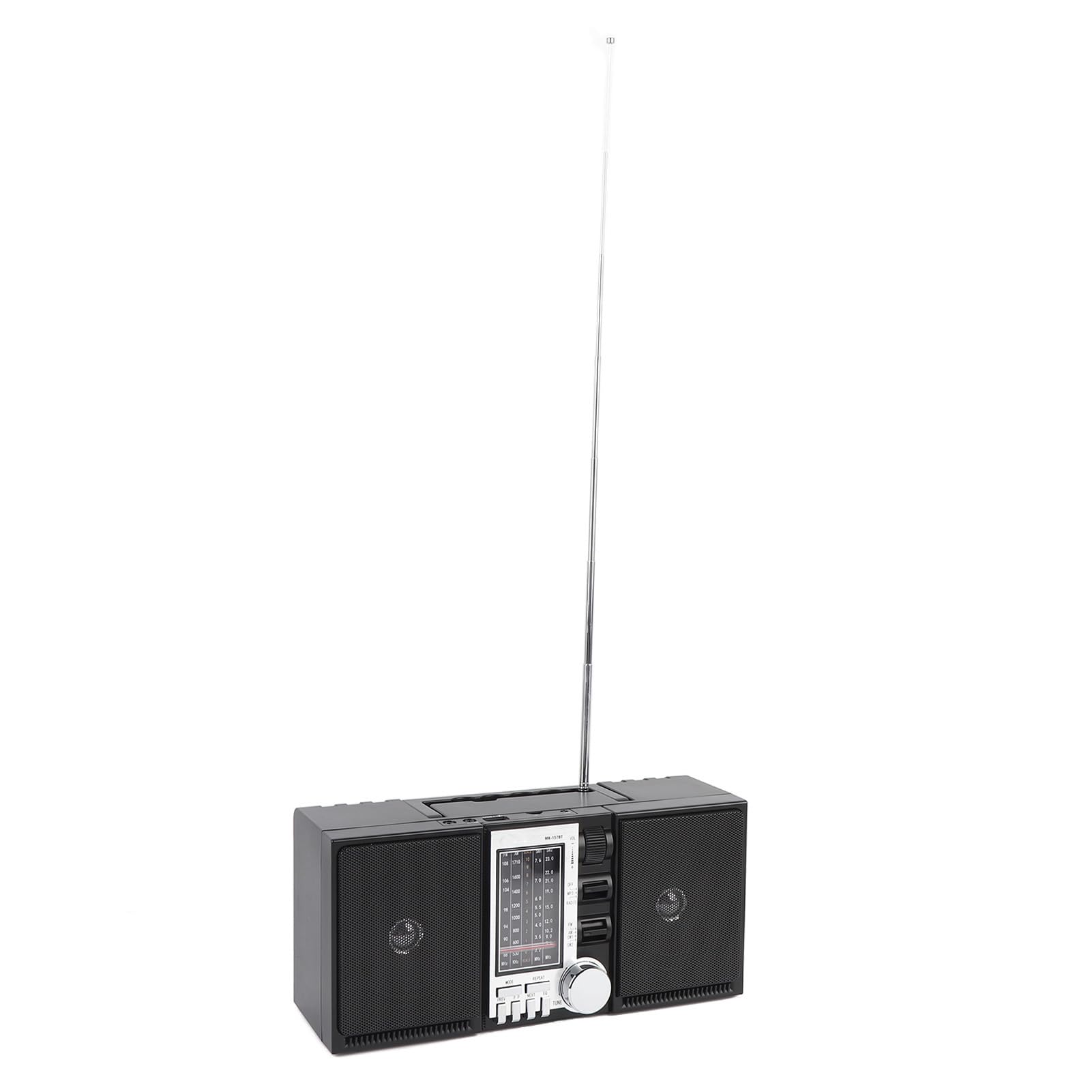 Radio Portátil Am FM SW con Altavoz Bluetooth, Radio Recargable con Pilas de 2400 MAh, Radios Am FM Portátiles, Pequeños Regalos para Personas Mayores (Enchufe de la UE)