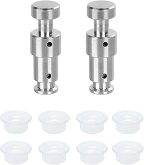 2 Pack Float Valve for Instant Pot with 8 Silicone Caps for Instant Pot Duo 3, 5, 6 QT, Duo Plus 3, 6 QT, Ultra 3, 6, 8 QT Replacement Float Valve by ZYLONE