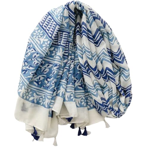 Image of FAIRYGATE Scarves & Shawls for Women Fashion Oversize Blanket Scarf with Fringes XXL Scarf