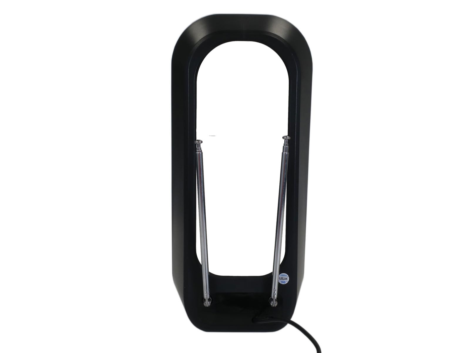 Antenna TV da interni amplificata CGV AN-Rise - Ricezione VHF/UHF - Alimentazione di rete - Compatibile con DTT