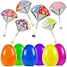 CPSYUB Easter Basket Stuffers Toys for Kids: Prefilled Easter Eggs Stuffers with Parachute Toys for Kids - Easter Egg Fillers Ideas Gifts Outdoor Games for 4 6 8 10 12 Year Old Boys Girls (6 Pack)