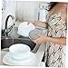 Mobestech Cleaning Sponge Mat Movable Flower Stand Clean Dishcloth Scratch- Washing Dish Cloth Multifunctional Display Stand Adjustable Flower Stand Household Pot Lid Silver
