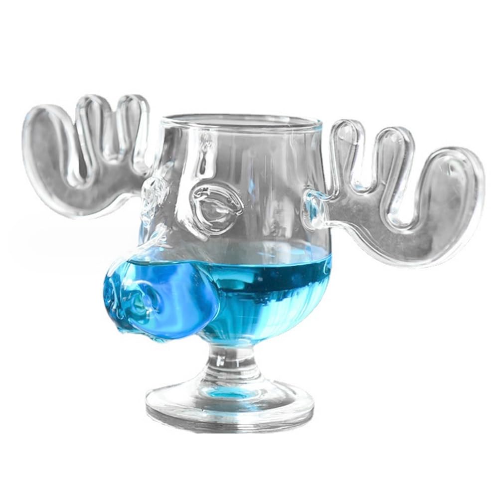 CTRLZS Christmas Vacation Cup Set Glass Cup | Holiday Glassware for Drink Beverages | Holds 8 Ounces