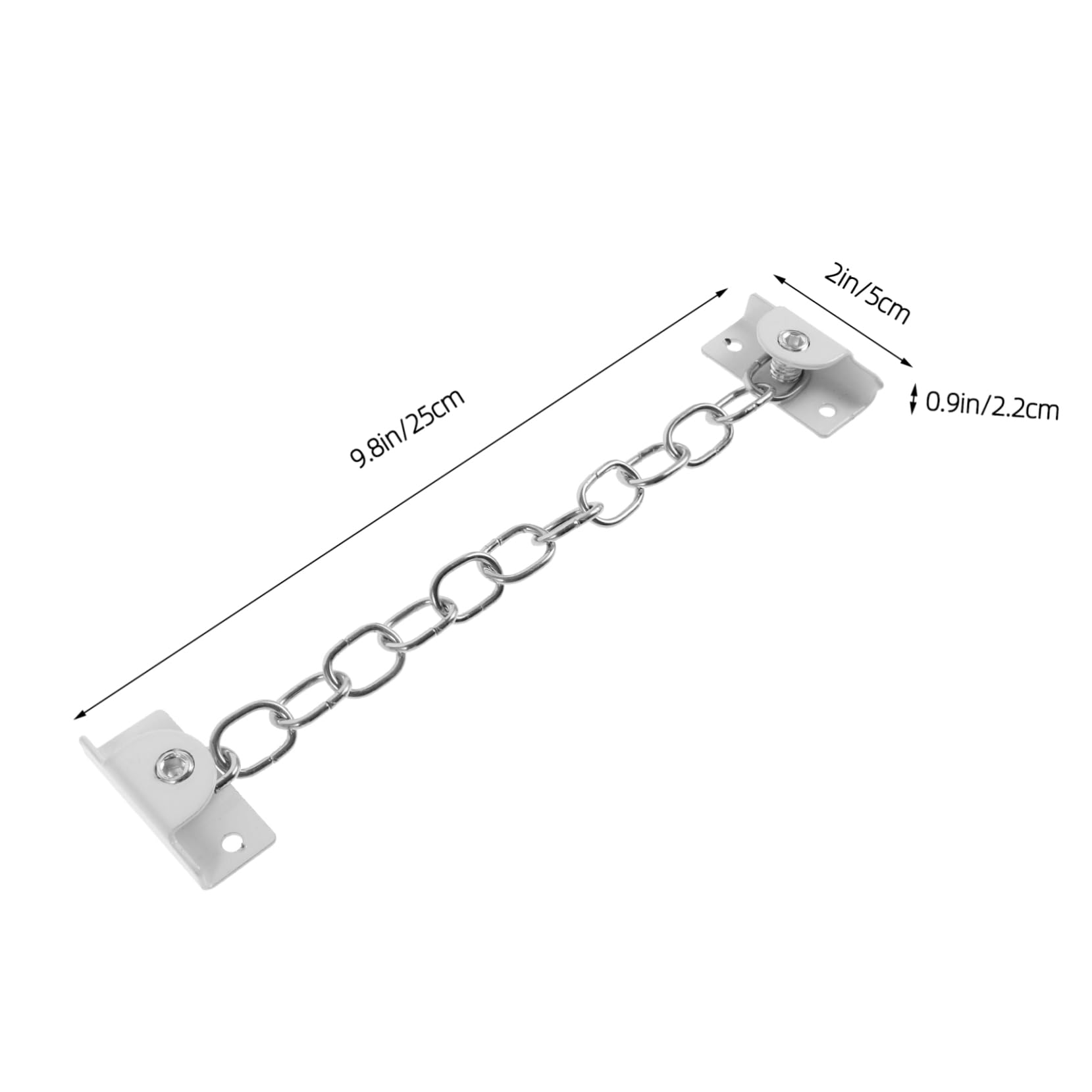 DOITOOL Stainless Steel Window Lock Safety Chain Lock for Boys and Girls Elderly Sliding Door Limiter Easy Installation Protects Against Falls Burglary