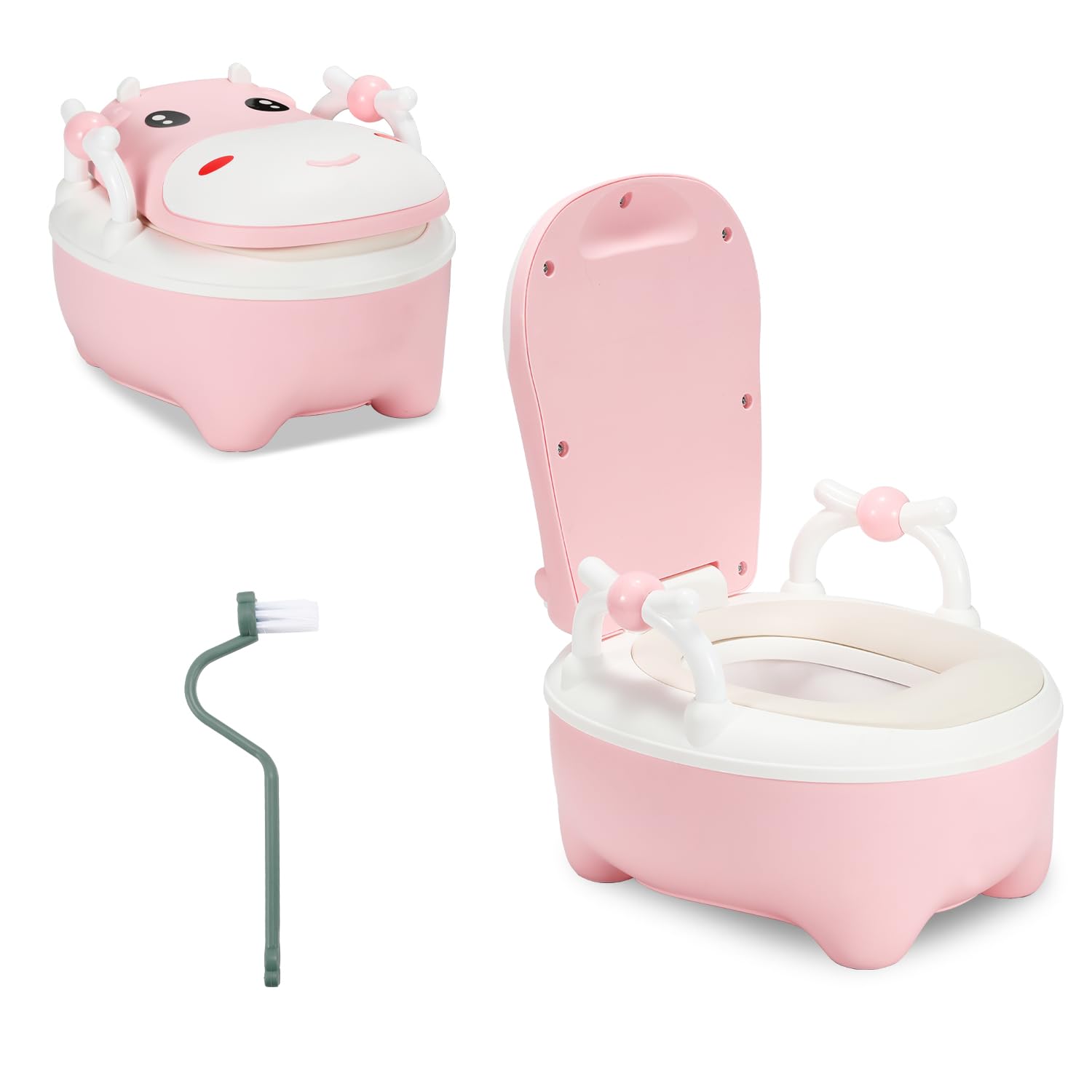 Jopassy Children's Potty with Cow Pattern, Drawer Type, Children's