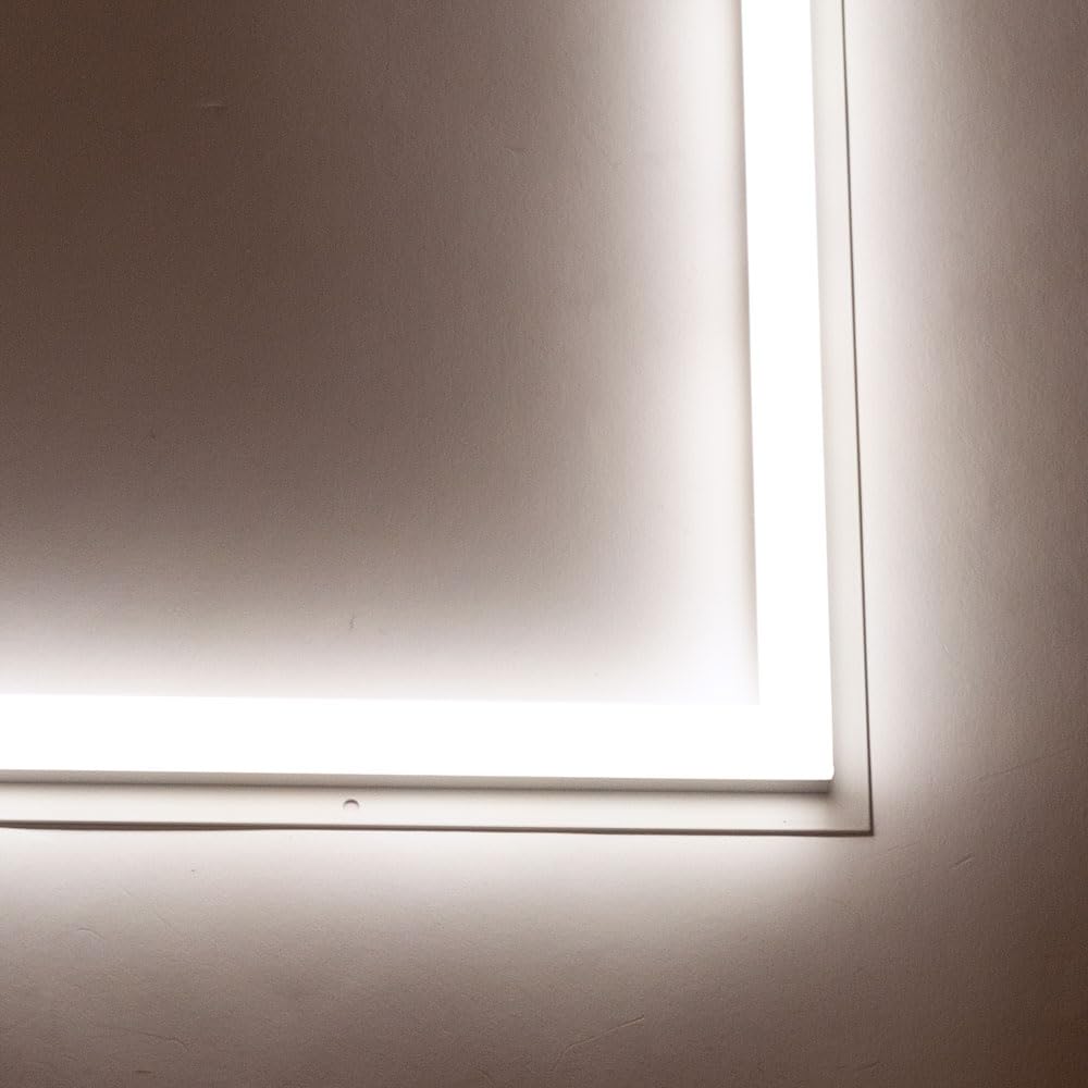 Panel LED 40W 4000Lm 6000ºK 60X60Cm Marco Luminoso 40.000H [HO-LPF-6060-40W-CW] | Greenice