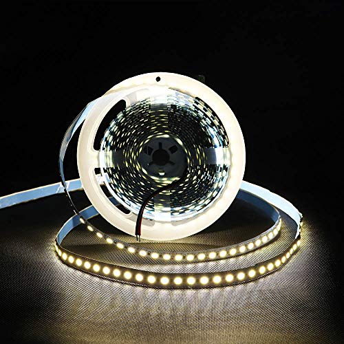 Tira de LED 16.4 pies luz blanco cálido 5050 interior miniatura 3