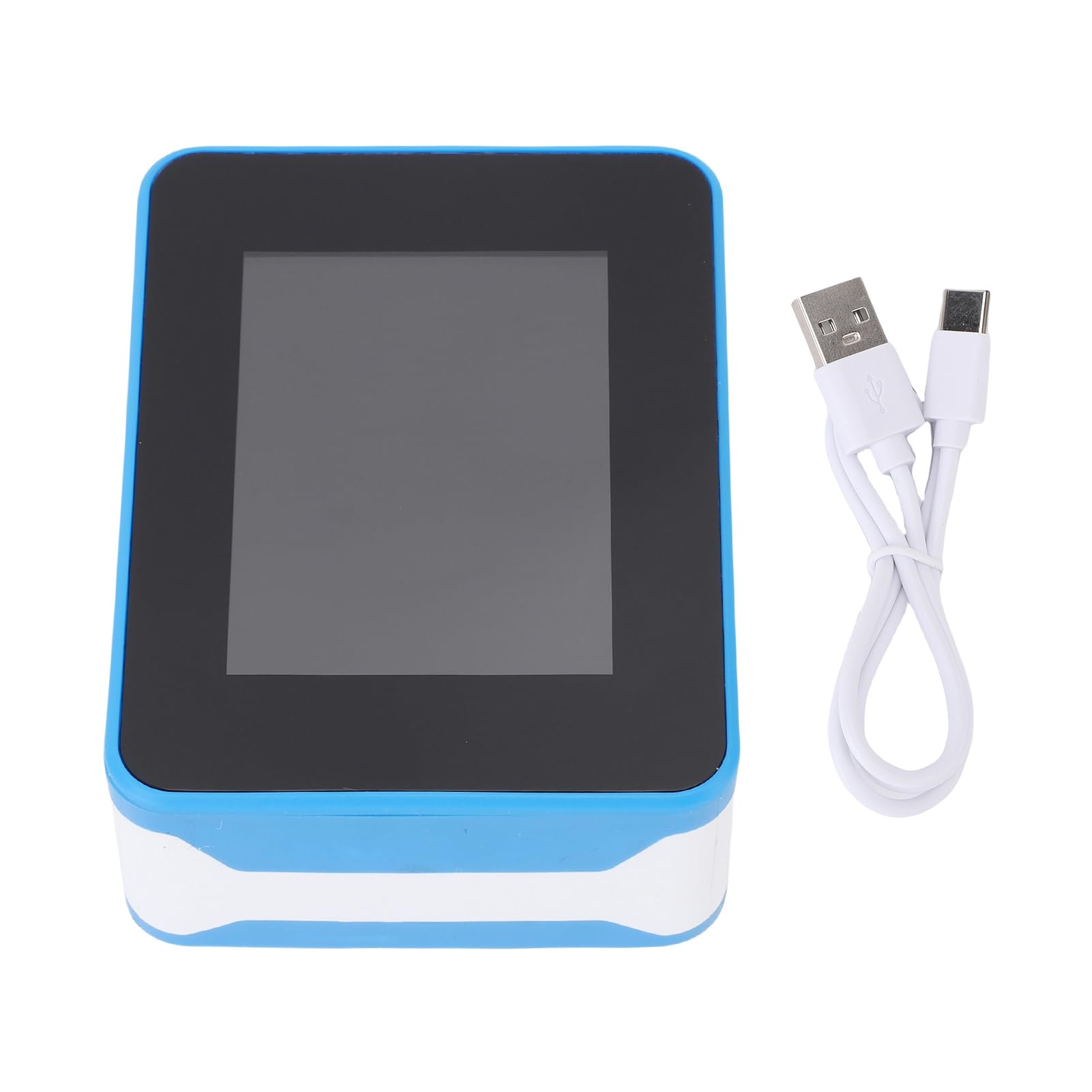 Fdit Monitor della qualità dell'Aria Tester per Interni 10 in 1 CO2/TVOC/HCHO per Funzionamento Tramite App con Display TFT per Ufficio Domestico (#1)