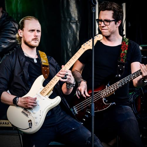 Art Tribute YUE-QI-59 Guitar Strap Woven Adjustable W/Free Bonus 2 Picks + Strap Locks + Strap Button. Rose Flowers Guitar Strap thumb #7