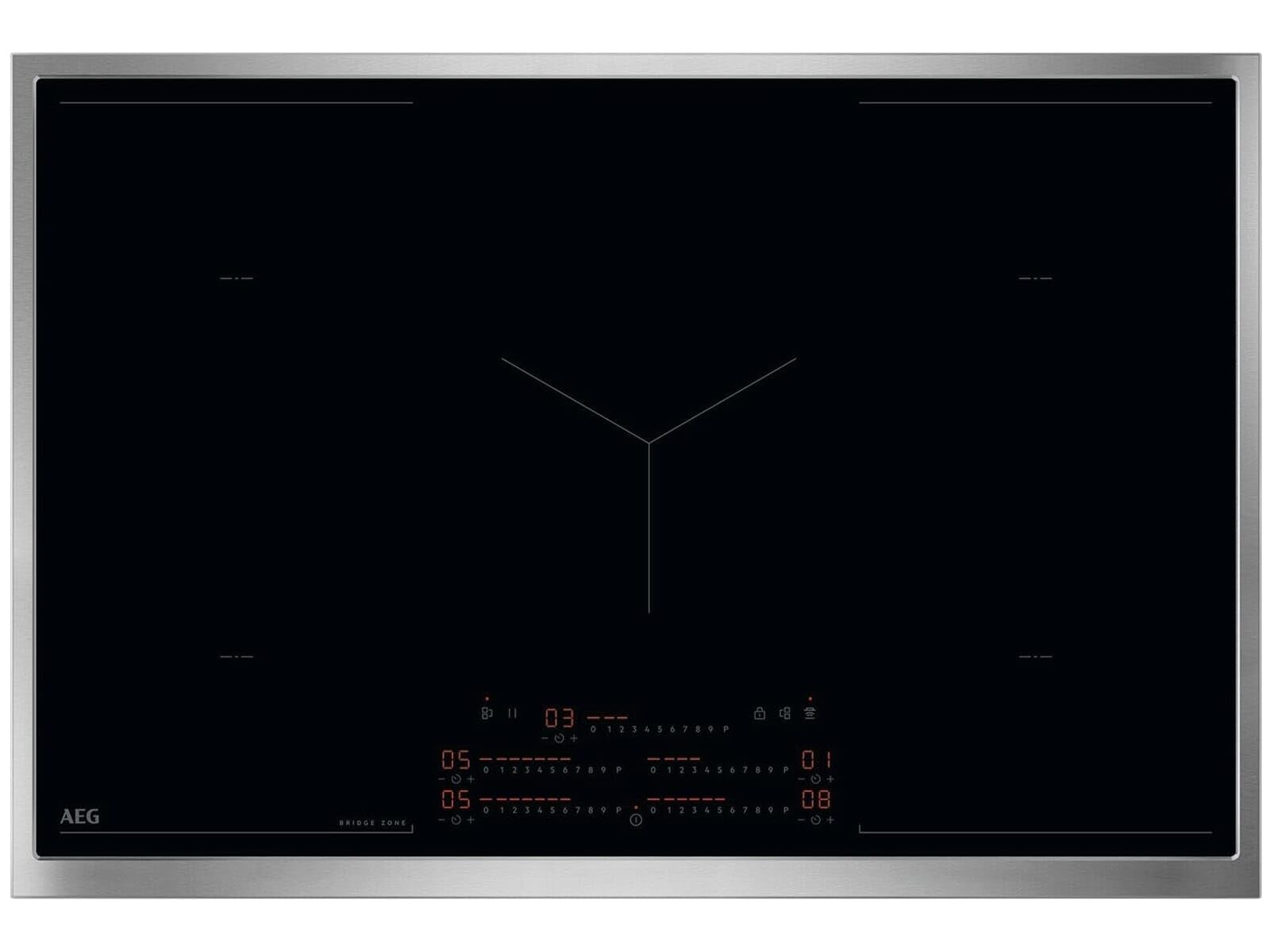 AEG Set Backofen BP1100B + Induktionskochfeld OIK85M00XB