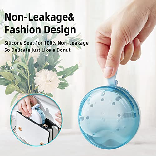 Leak Proof Denture Cup Kit Portable Retainer Case Perfect For Travel, Denture Case Container Cleaning Care For Dentures Aligner Mouth Guard With Denture Brush, Strainer, Removal Tool And Mirror #TOP1