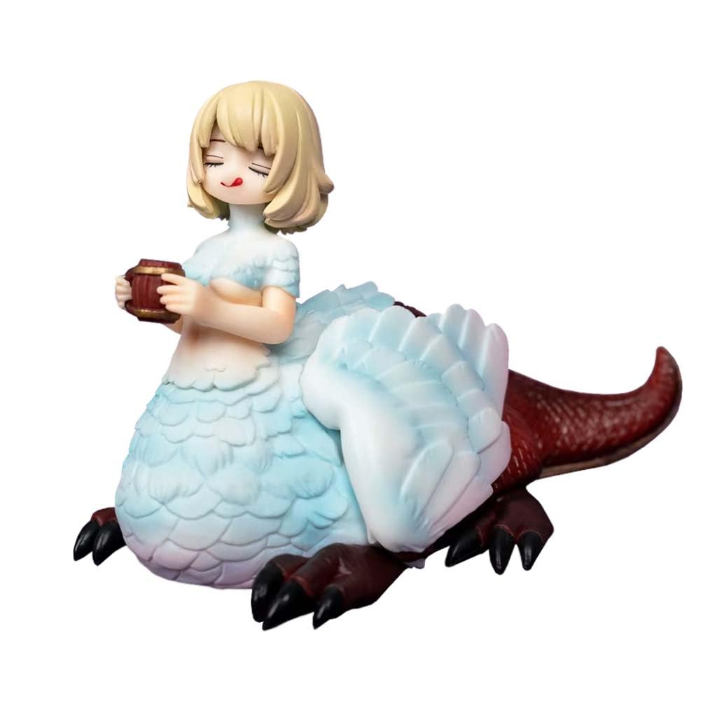 Zhongkaihua Touden Falin Figure Sitting Anime Model 10cm Touden Falin Monsters Ver. Action Figure Statue Desktop Ornaments Gifts for Anime Fans