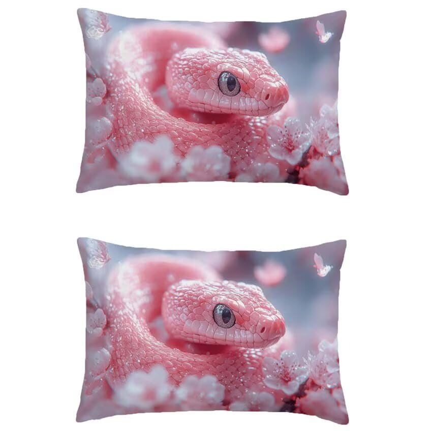 Housse de coussin 70x90cm rectangulaire lin impermeable double face lumineux