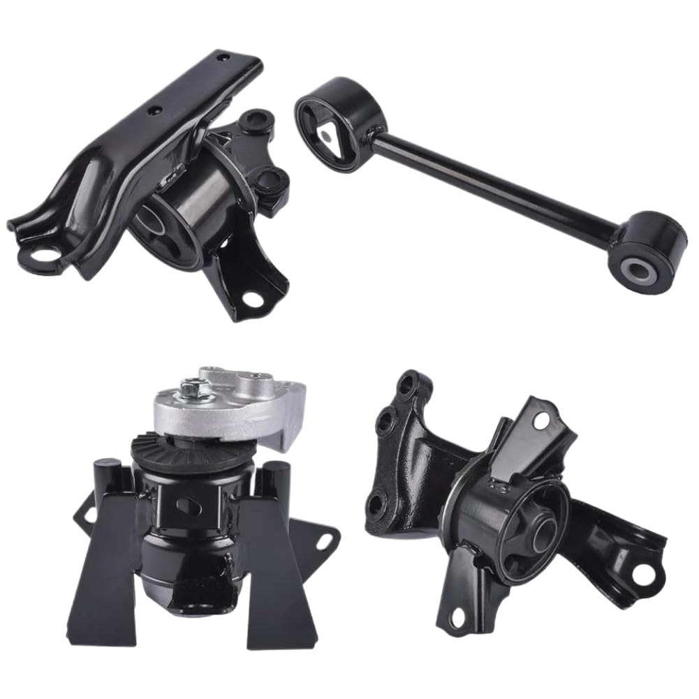 Motor and Transmission Mounts Set Compatible with 2014–2022 Mirage 2017–2022 Mirage G4 1.2L