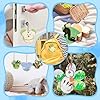 Tmflexe Mouse Head Hand 30Pcs Unfinished Wooden Gift Ornaments DIY Craft Birthday Present Paintable Blank Natural Mouse Head Cutouts Hanging Wood Slices for Kids Art Crafts DIY Gift Party Supplies #4