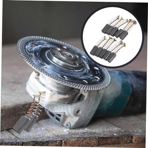 NUOBESTY 5 set karbon fırça, elektrikli motorlar için, motor fırçaları, yüksek kaliteli, çeşitli elektrikli aletler için, sağlam akım akışı, yüksek dayanıklılık ve titreşimi azaltır, 20 adet x 5 - Görsel 7