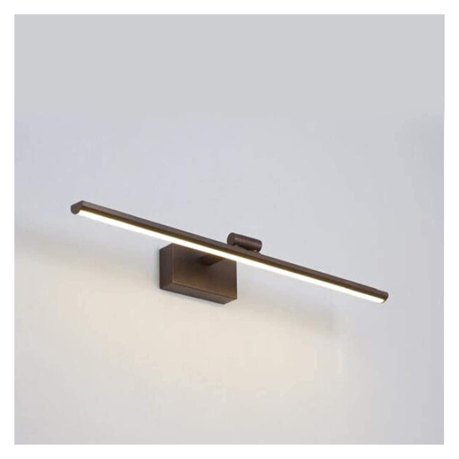 Applique Murale LED pour Miroir de Salle de Bain Lampe de Maquillage en Fer Noir