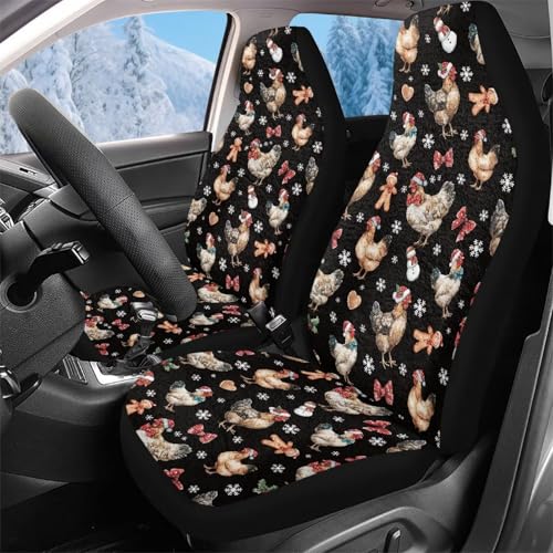 Couvre sieges pour camionnettes et SUV lavable contre les taches de Noel