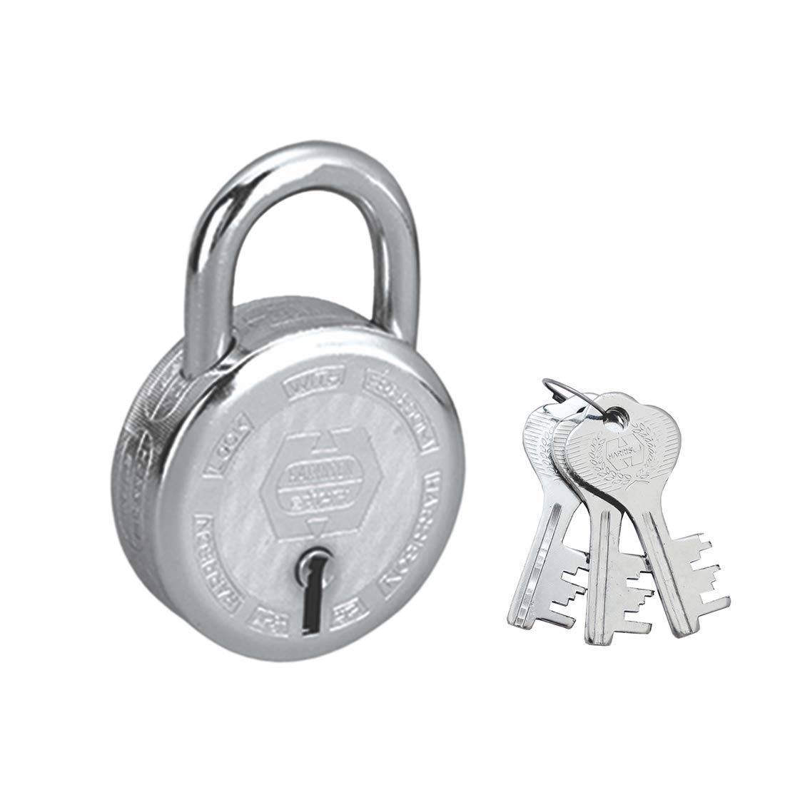 Harrison T-26/BCP-0272 Key Padlock (Silver Finish) | Padlock, Padlocks, Locks for Home, Locks for Main Door — Amazon image 11