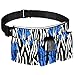Attrezzi da giardinaggio Borse da cintura Regolabile Marsupio Appeso Sacchetto Portatile Cani Borsa Da Passeggio Zebras Strisce Bow