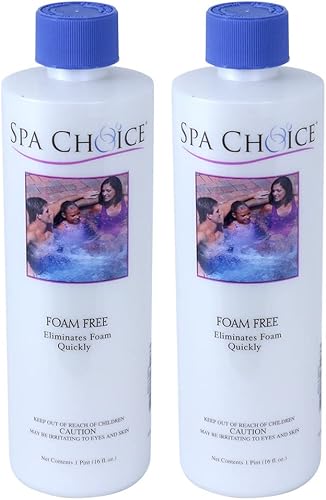 SpaChoice 472-3-2031-02 Bañera de hidromasaje sin espuma, 1 pinta, paquete de 2