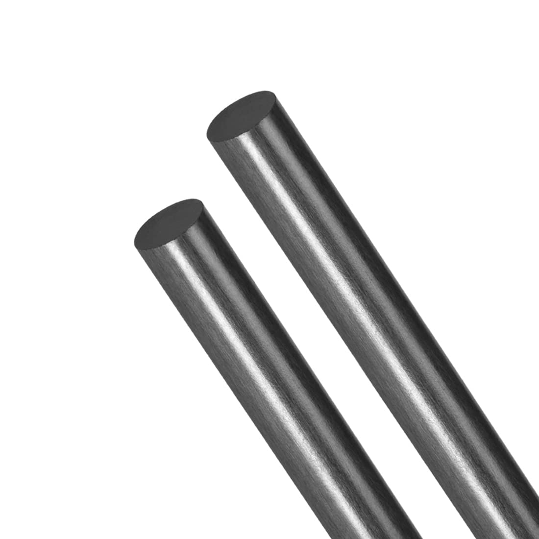PATIKIL 8mm x 400mm Carbonio Fibra Asta per RC Aeroplano Matte Asta US, 2pz