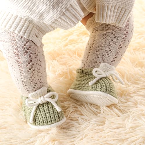 Baby Booties Newborn Baby Boots Cozy Toddler First Walker Shoes Soft for Infant Boys Girls4
