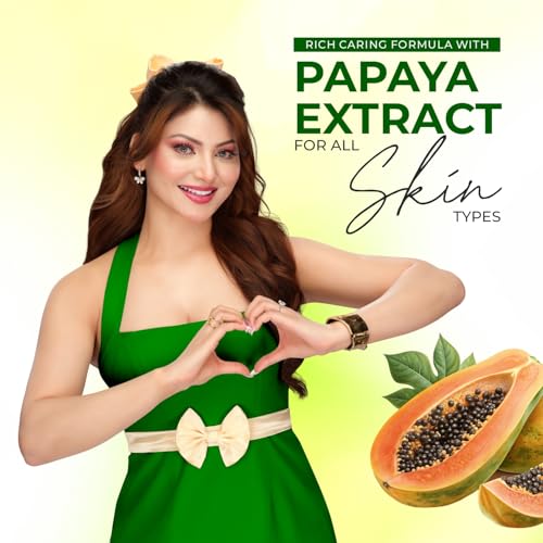 Image of Beeone Papaya Facial Massage Cream 900 ml | Enriched with Papaya Extract for Skin Brightening & Smooth Texture | Deep Moisturizing Face & Body Cream | Hydrating, Nourishing | All Skin Types
