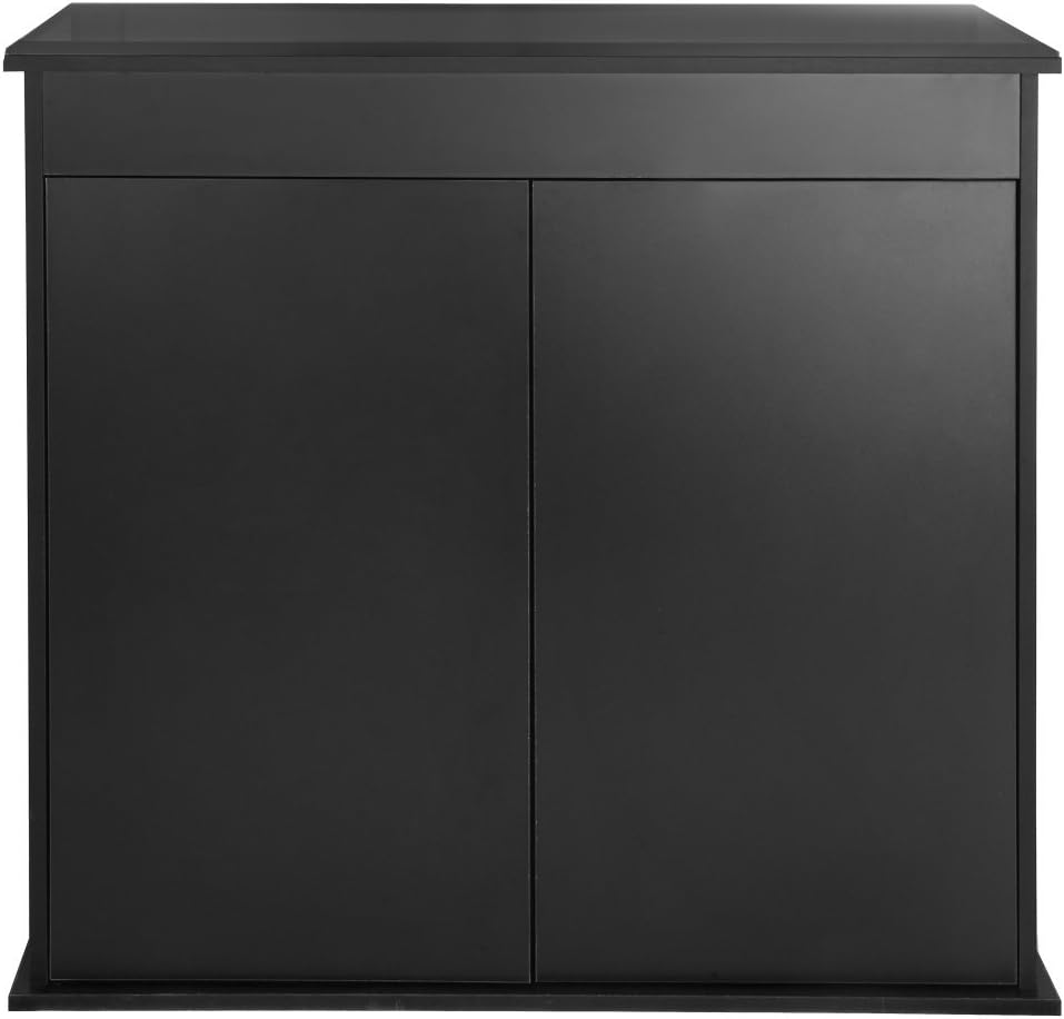 Innovative Marine Innovative Marine Nuvo Fusion 30L Micro 30 Gallon Long Aquarium Stand, Black, High Density Fiberboard