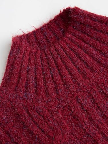 CIDER Oversized Sweaters for Women Turtle Neck Long Sleeve Knit Sweater Pullover Warm Fall Winter Daily Casual2