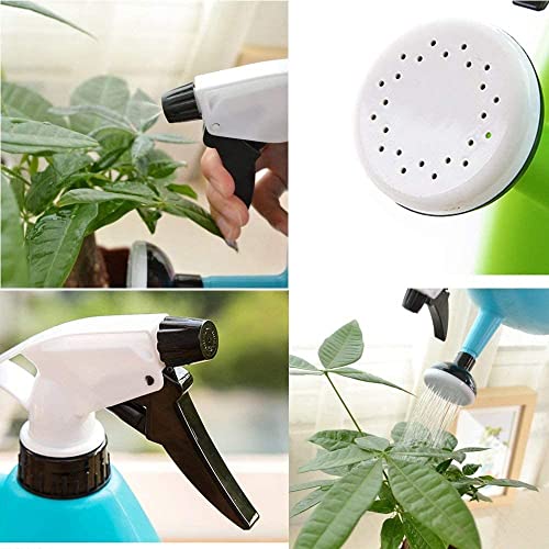 Image of Amazon Brand - Umi 2 in 1 Watering Can with Spray Bottle 1 Litre Plant Sprayer and Sprinkler Garden Watering Can Adjustable Nozzle Plastic Water Spray Bottle for Indoor Outdoor Plant Balcony Gardening