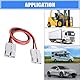 Shengbowi 175a Anderson Connector Batterieadapterkabel Verlängerungskabel Für Autos Wohnmobile Und Traktoren Langlebig Starker Leitfähigkeit 600V 6 AWG 120 cm Elektrofahrzeuge