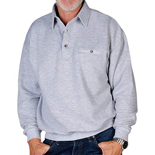 LD Sport Solid Textured Banded Bottom Long Sleeve Shirt - 3 Shirts Bundled3