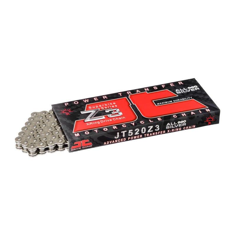 Motodak -Cadena de transmisión JT Drive cadena 525 z3 acero 108 eslabones
