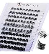 EHSZM BEAUTY Lash Clusters Individual Lashes,Look Like Extensions, 100pcs,10-16mm,Natural Diy Eye...