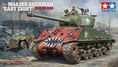 Tamiya TAM35359 35359 1/35 Us Medium Tank M4A3E8 Sherman Plastic Model Kit thumb #4