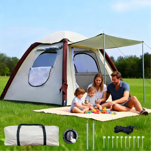 3-4 Person Pop Up Tent,Easy Set Up Weatherproof Shelter...