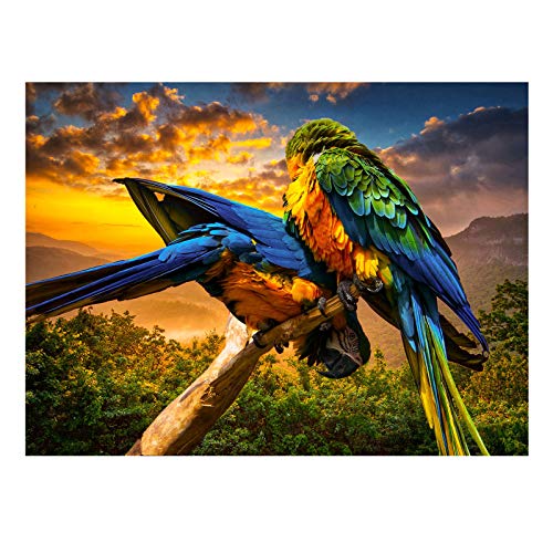 Preisvergleich Produktbild Geschicklichkeitsspiel Kinder Puzzles 100 Stück großes Puzzlespiel Interessantes Spielzeug Personalisiertes Geschenk Puzzleteile für Kinder Landschaftsölgemälde Tierspielzeugpuzzle (Dicke 1,5 mm)