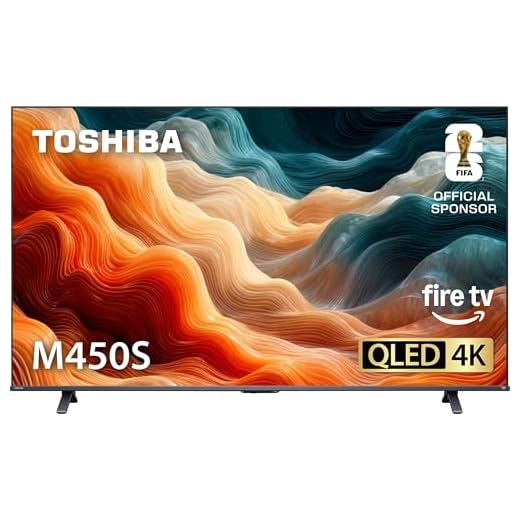 TOSHIBA 75" Class M450 Series QLED 4K UHD Smart Fire TV, Voice Remote with Alexa, Stream Live TV Without Cable