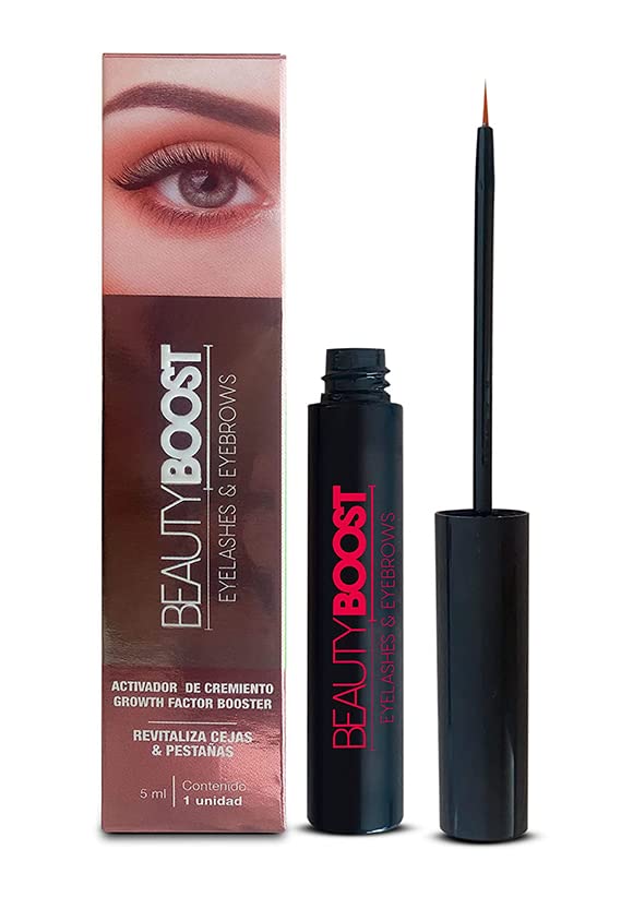 Vitasei Beauty Boost Eyelash Growth Serum Mascara - Eyebrow Makeup Hair Growth Gel Pen, 2 Months Supply, Cruelty-Free - 0.17 Fl Oz